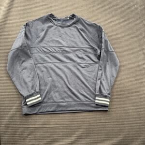 Cotopaxi Pullover‎ Sweater Mens Large Recycled Polyester Crewneck Stripe Trim